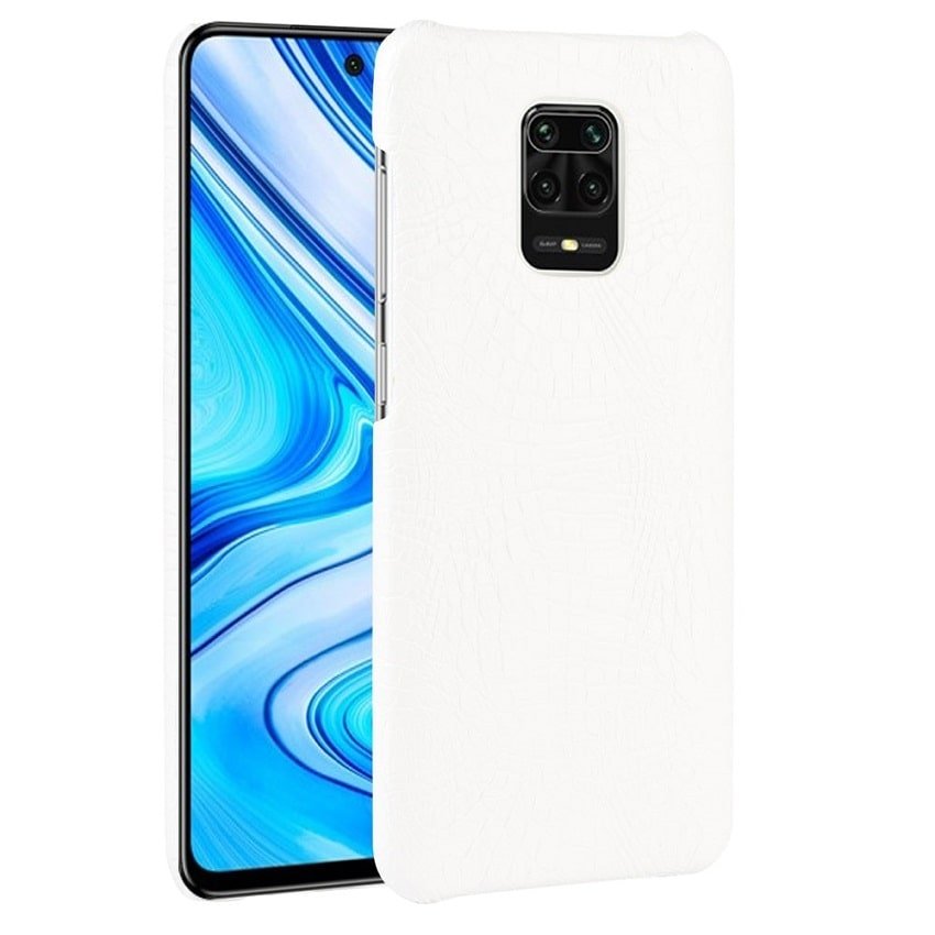 Carcasa Xiaomi Redmi Note 9 Pro Cocodrilo Blanca