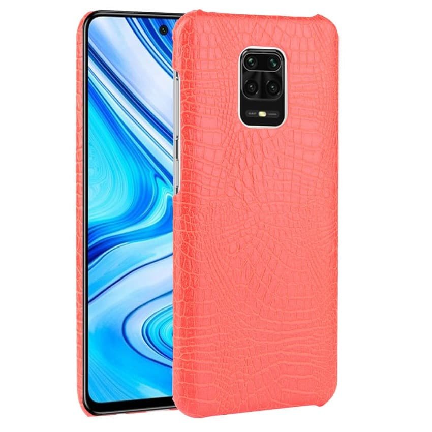 Carcasa Xiaomi Redmi Note 9 Pro Cocodrilo Roja