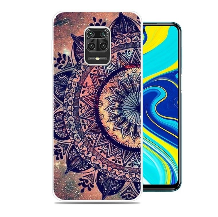 Funda Xiaomi Redmi Note 9 PRO TPU Dibujo Mandala