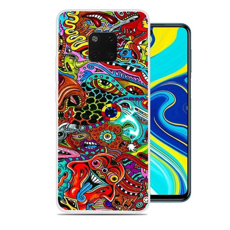Funda Xiaomi Redmi Note 9 PRO TPU Dibujo Psico