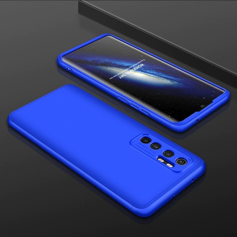 Funda 360 Xiaomi Mi Note 10 Lite Azul