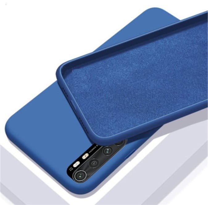 Carcasa Xiaomi Mi Note 10 Lite Suave Azul