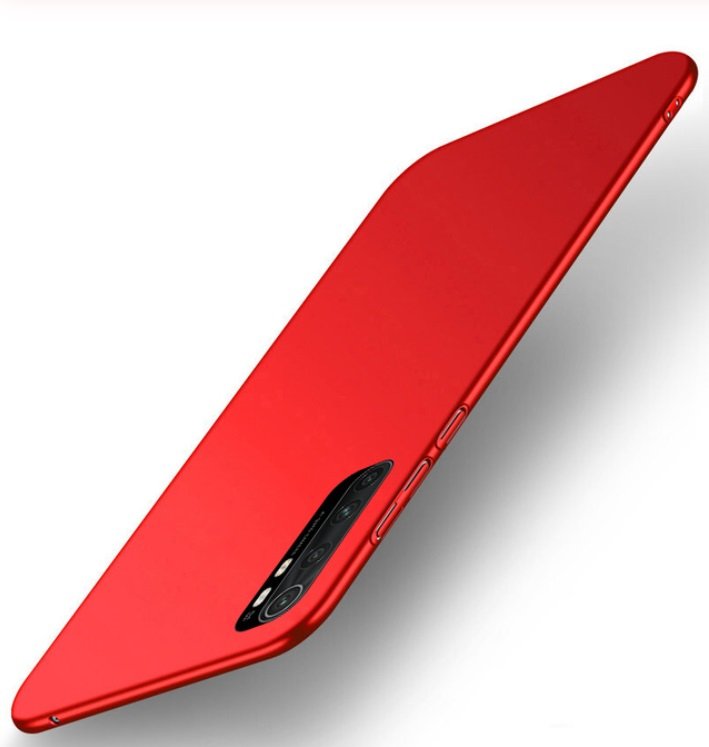 Carcasa Xiaomi Mi Note 10 Lite Lavable Mate Roja