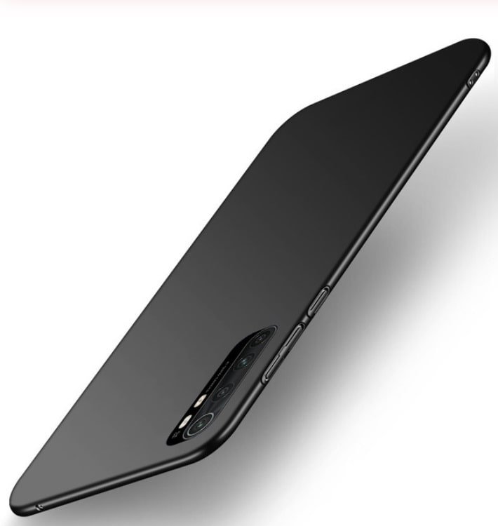 Carcasa Xiaomi Mi Note 10 Lite Lavable Mate Negra