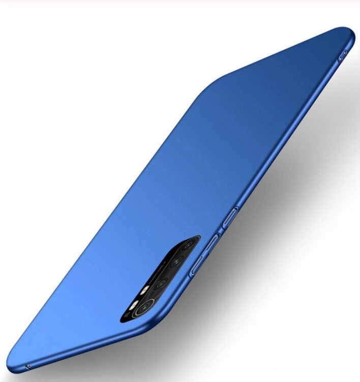 Carcasa Xiaomi Mi Note 10 Lite Lavable Mate Azul