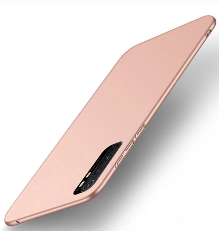 Carcasa Xiaomi Mi Note 10 Lite Lavable Mate Oro Rosa