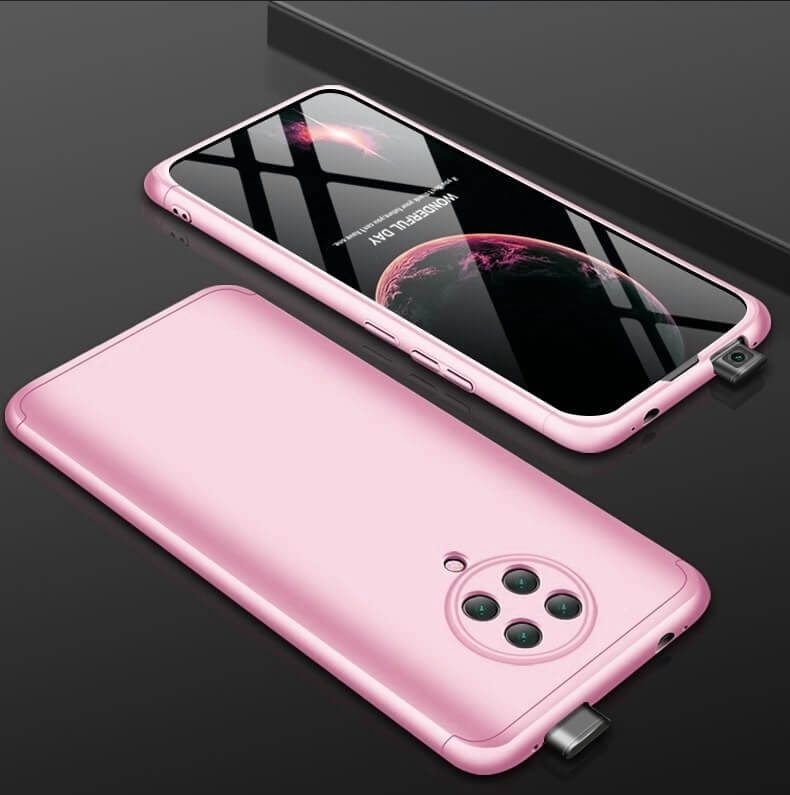 Funda 360 Xiaomi Pocophone F2 Pro Oro Rosa