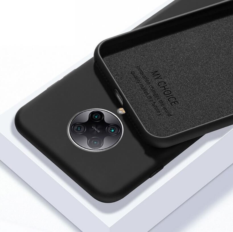 Carcasa Xiaomi Pocophone Poco F2 Pro silicona suave Negra