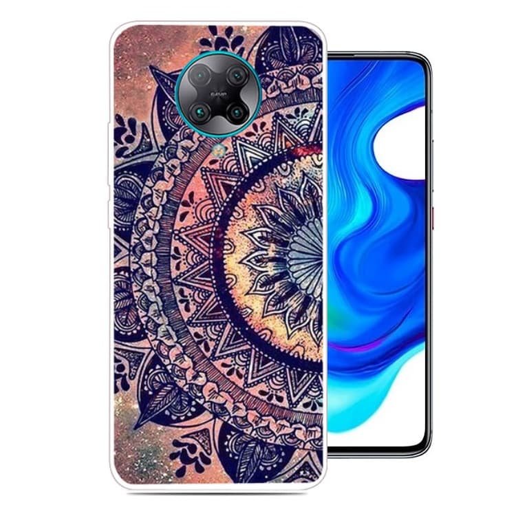 Funda Pocophone F2 Pro TPU Dibujo Flor