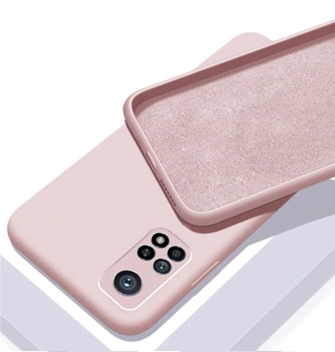 Funda Xiaomi Mi 10T y Mi 10T PRO Suave Rosa