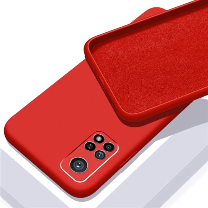 Funda Xiaomi Mi 10T y Mi 10T PRO Suave Roja