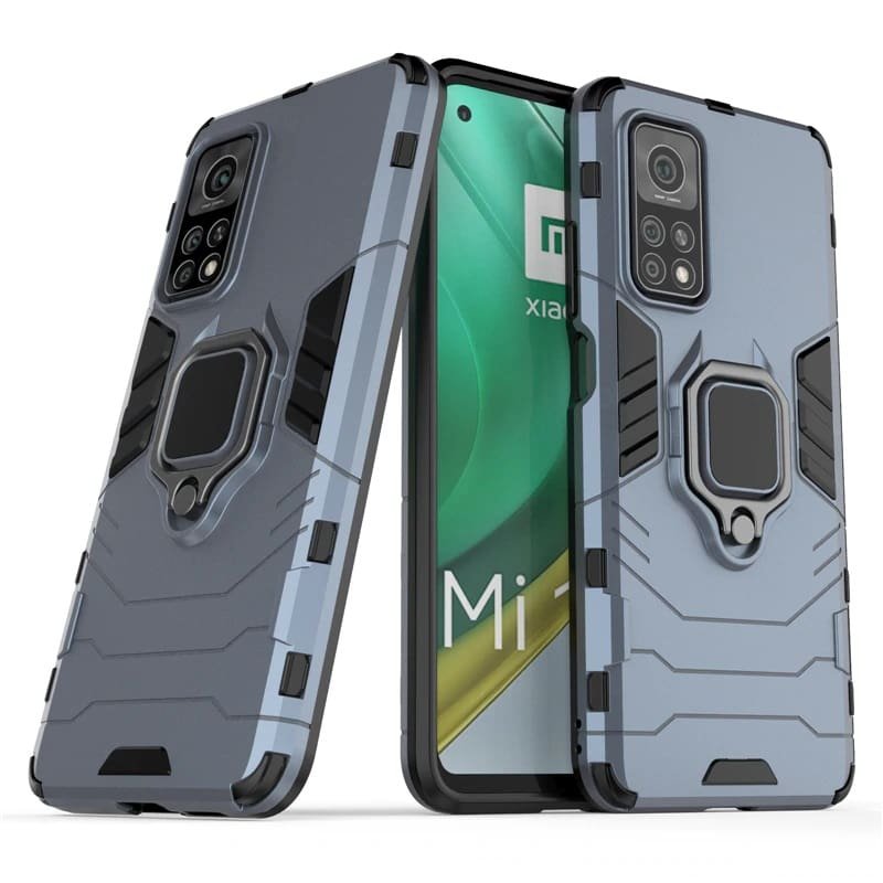 Funda Xiaomi Mi 10T y Mi 10T Pro Shock Resistante gris