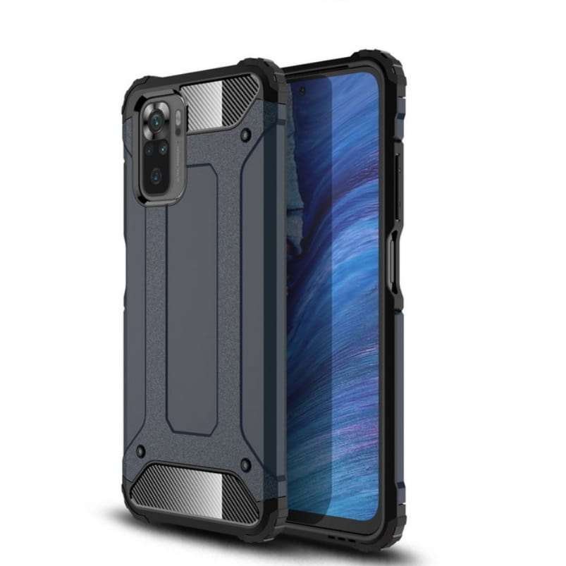Funda Xiaomi Redmi Note 10 Hybrid Navy