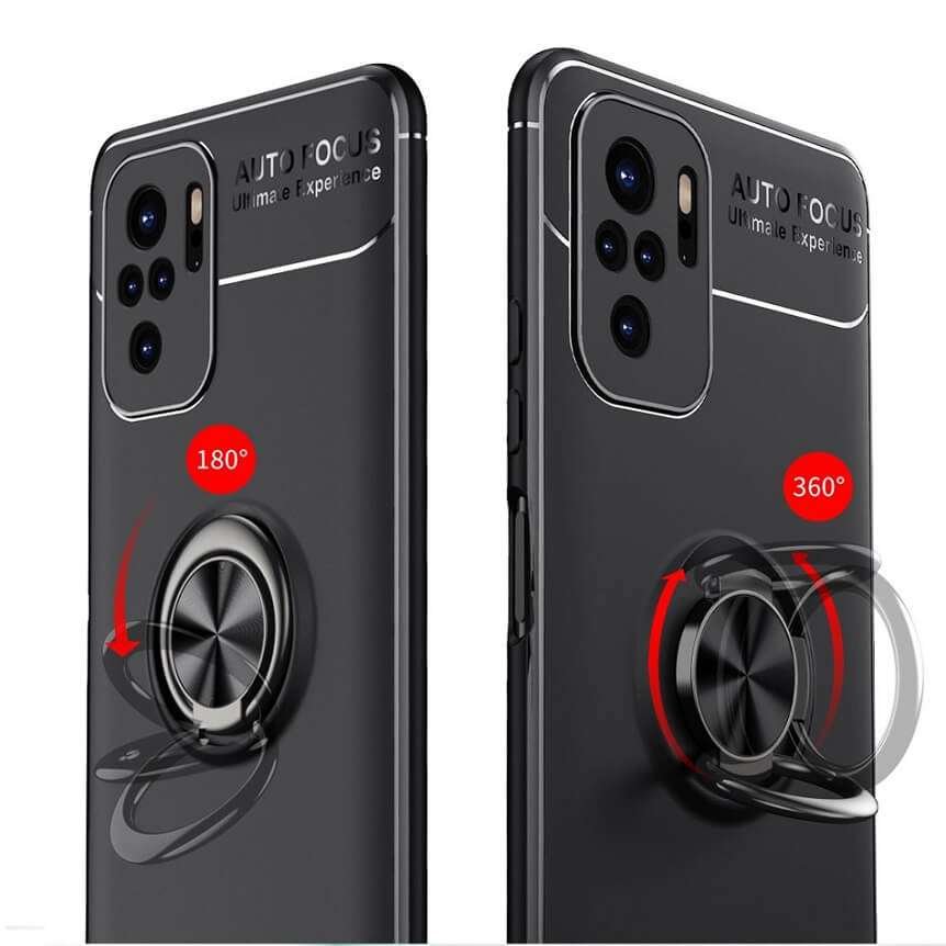 Funda Xiaomi Redmi Note 10 Anillo Magnetico detalle