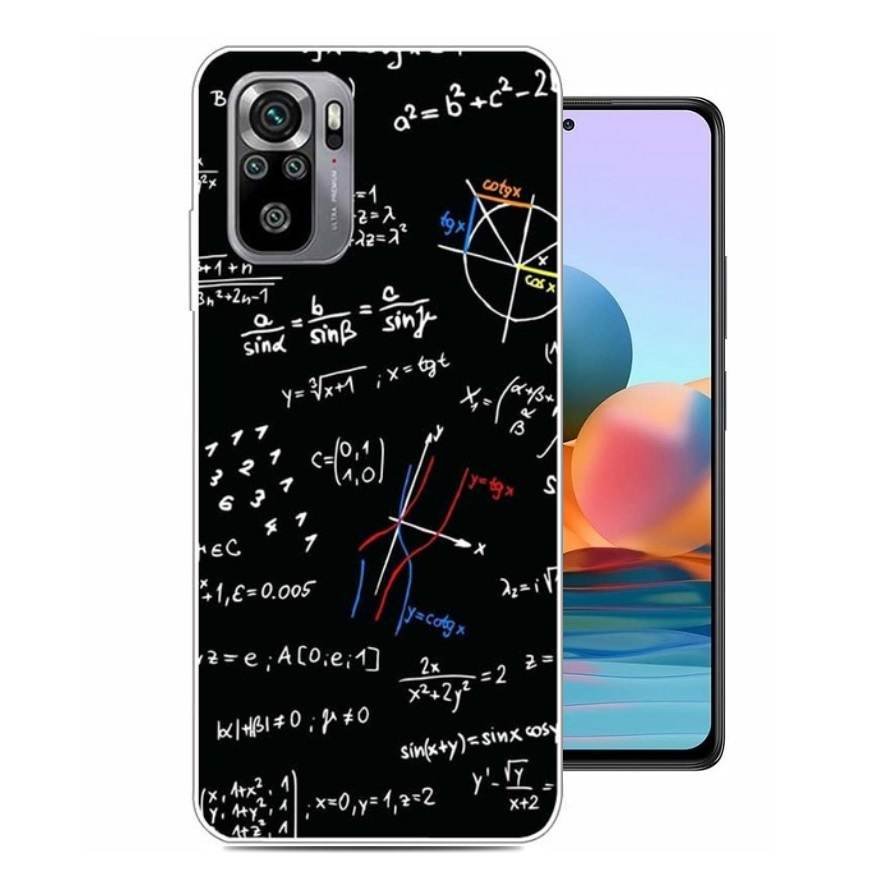 Funda Gel Xiaomi Redmi Note 10 Matematicas