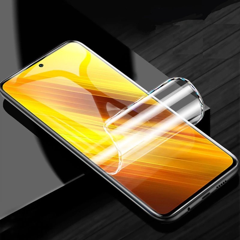 Detalle Protector de Hidrogel Xiaomi Pocophone X3 Pro