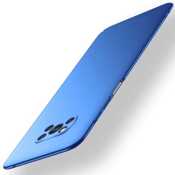 Carcasa Xiaomi Poco X3 Pro Ultra Delgada azul