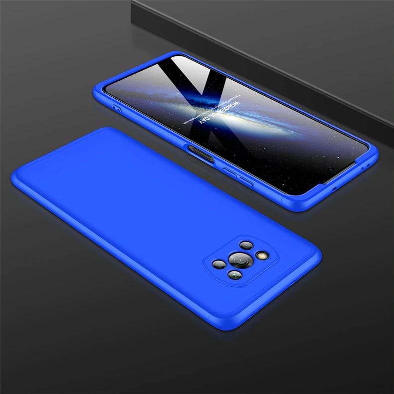 Carcasa Pocophone Poco X3 Pro 360 Azul GKK