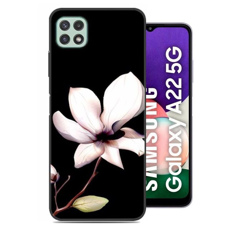 Carcasa flexible Samsung Galaxy A22 5G Flor