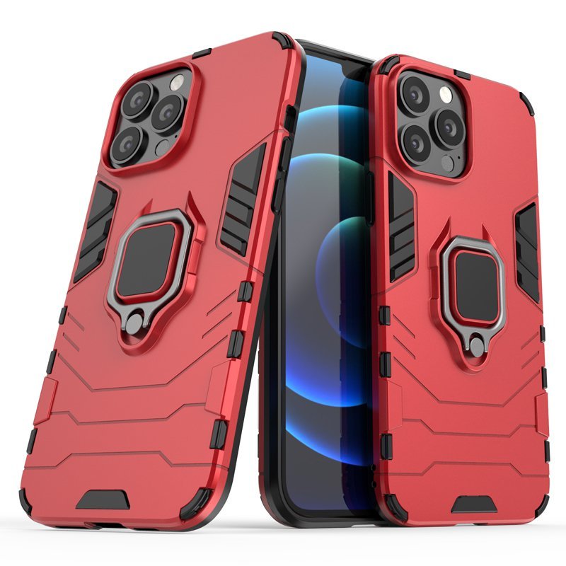 Carcasa iPhone 13 Pro o Pro Max Armor Imán roja