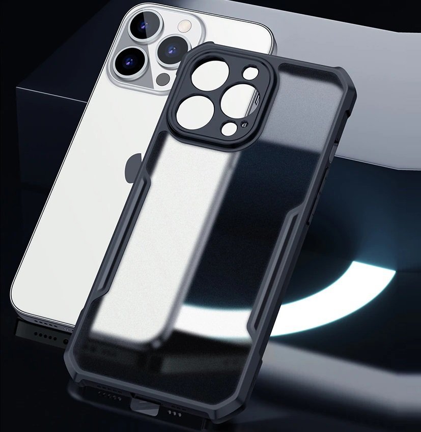 Carcasa iPhone 13 Pro o Pro Max dual detalle