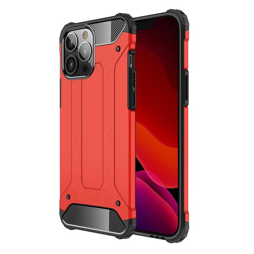Funda iPhone 13 Pro o Pro Max Armadura roja