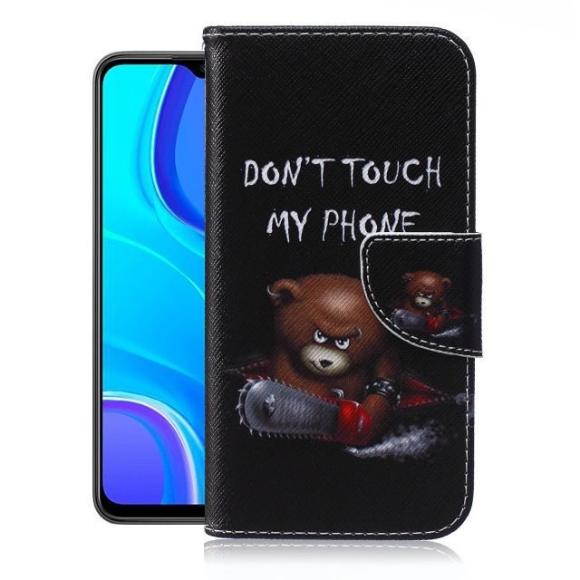 Funda Libro Xiaomi Redmi 9 o 9T dibujo Osito