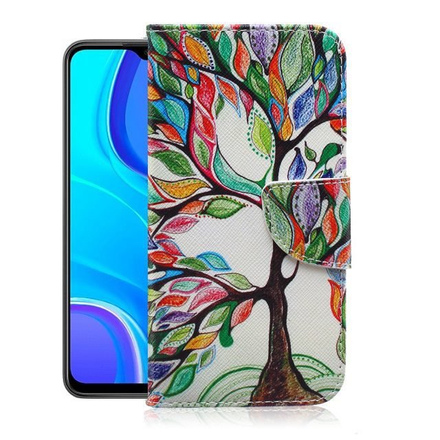 Funda Libro Xiaomi Redmi 9 o 9T dibujo Arbol