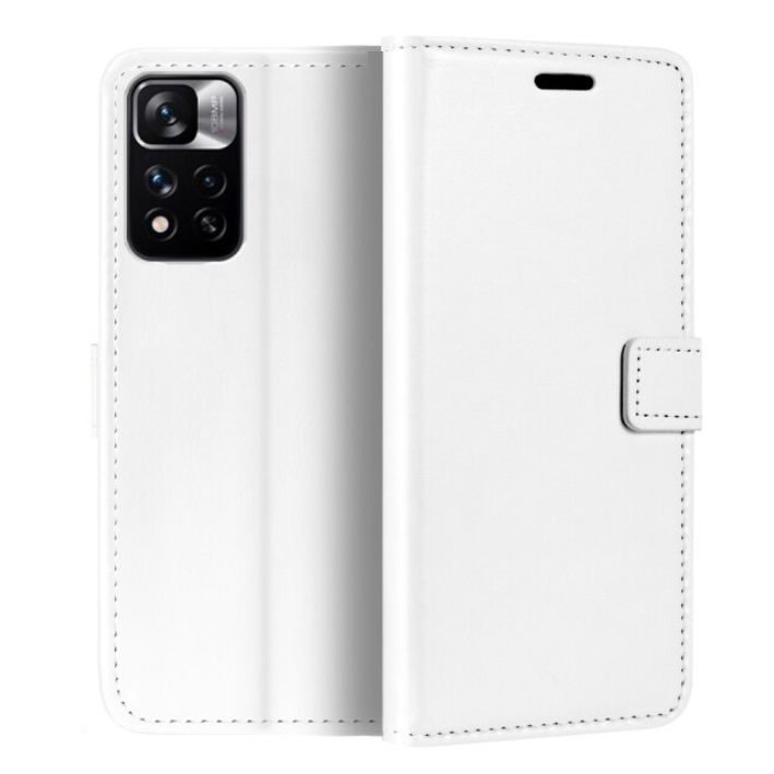 Funda cartera Xiaomi Redmi Note 11 Pro Blanca