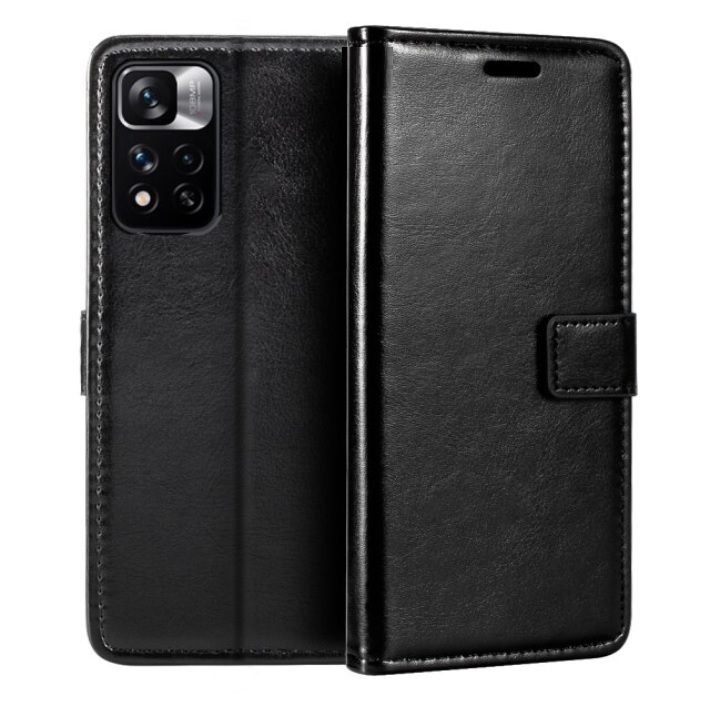 Funda cartera Xiaomi Redmi Note 11 Pro Negra