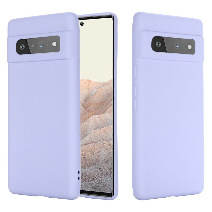 Funda Google Pixel 6 Pro Sedosa Azul