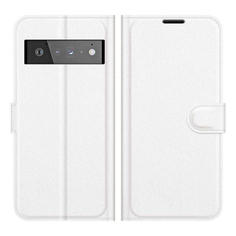 Funda Google Pixel 6 Pro Cartera Blanca