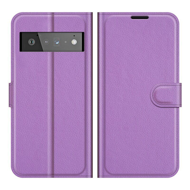 Funda Google Pixel 6 Pro Cartera Lila
