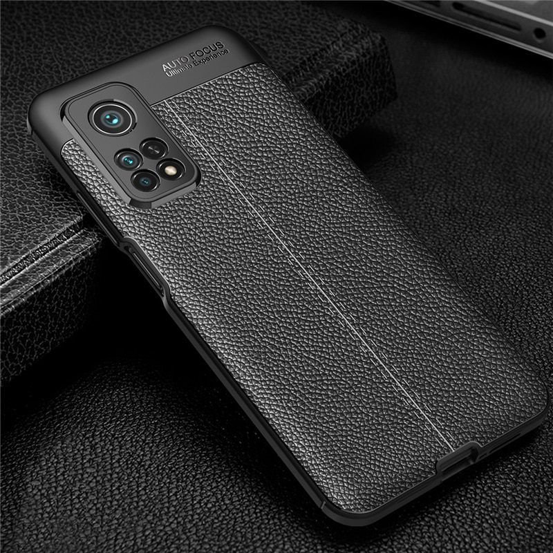 Funda Xiaomi Redmi Note 11 y 11S TPU Cuero Negra