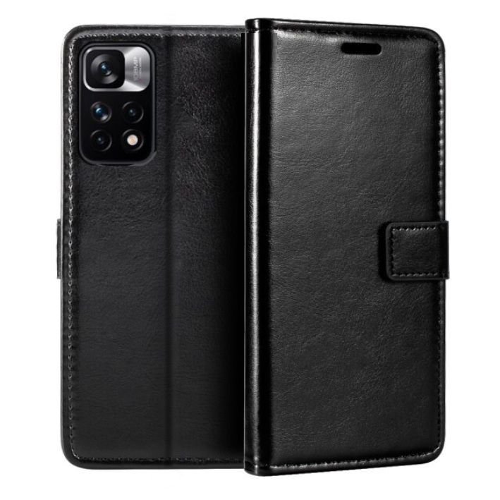 Funda Cartera Xiaomi Redmi Note 11 y 11S Negra
