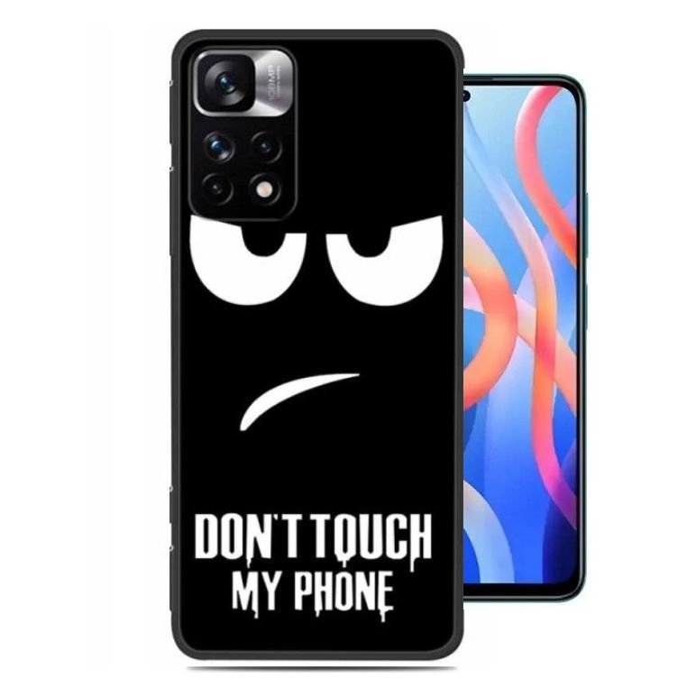 Funda silicona Redmi Note 11y 11S Ojos