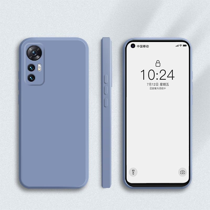 Funda Blanda Xiaomi 12 con tacto sedoso lila