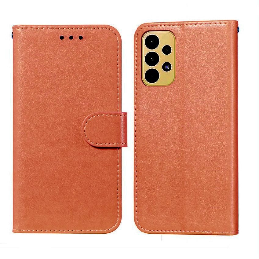Estuche Samsung Galaxy A53 5G cuero Marón