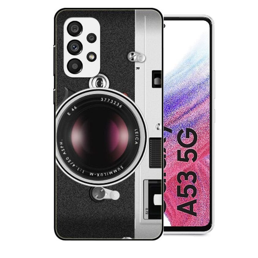 Funda Samsung Galaxy A53 5G silicona Camara fotos