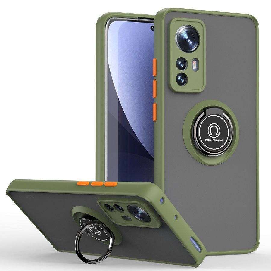 Funda Xiaomi 12T y Pro Magnetica Nys Verde Oliva