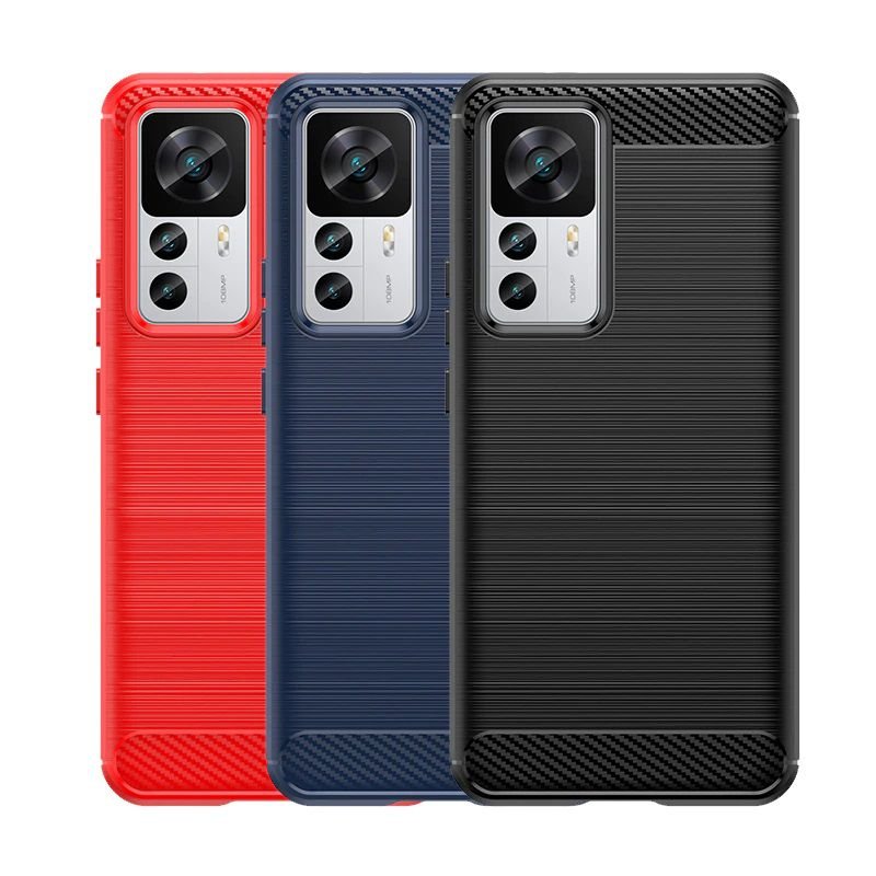 Funda Xiaomi 12T y Pro Silicona Carbono