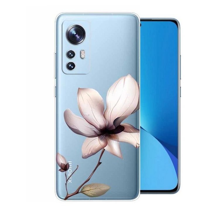 Funda Xiaomi 12T y Pro Silicona dibujo Flor de Lys