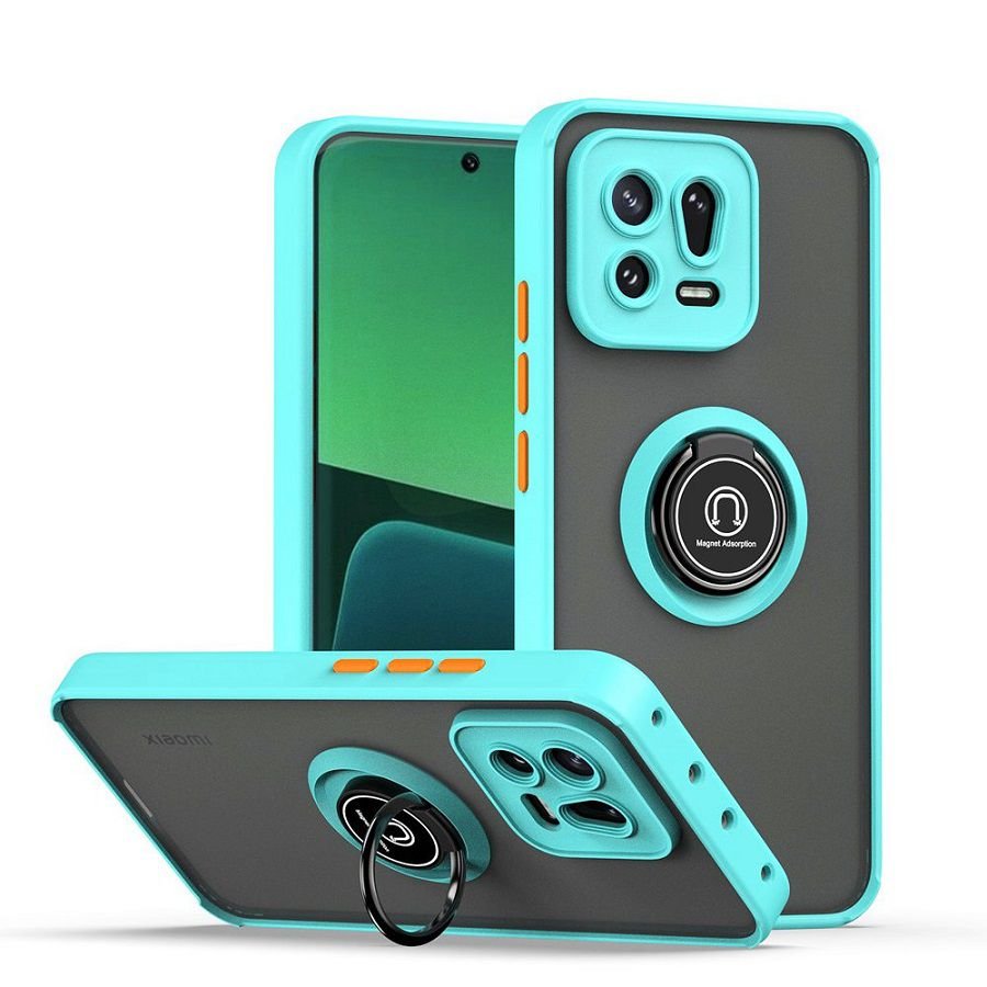 Funda Xiaomi 13 y Pro Acrilica Magnetica Turquesa