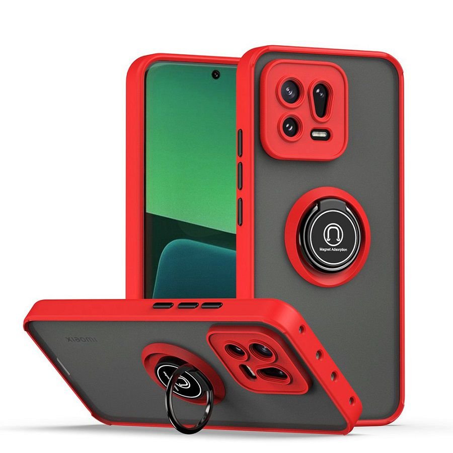 Funda Xiaomi 13 y Pro Acrilica Magnetica Roja