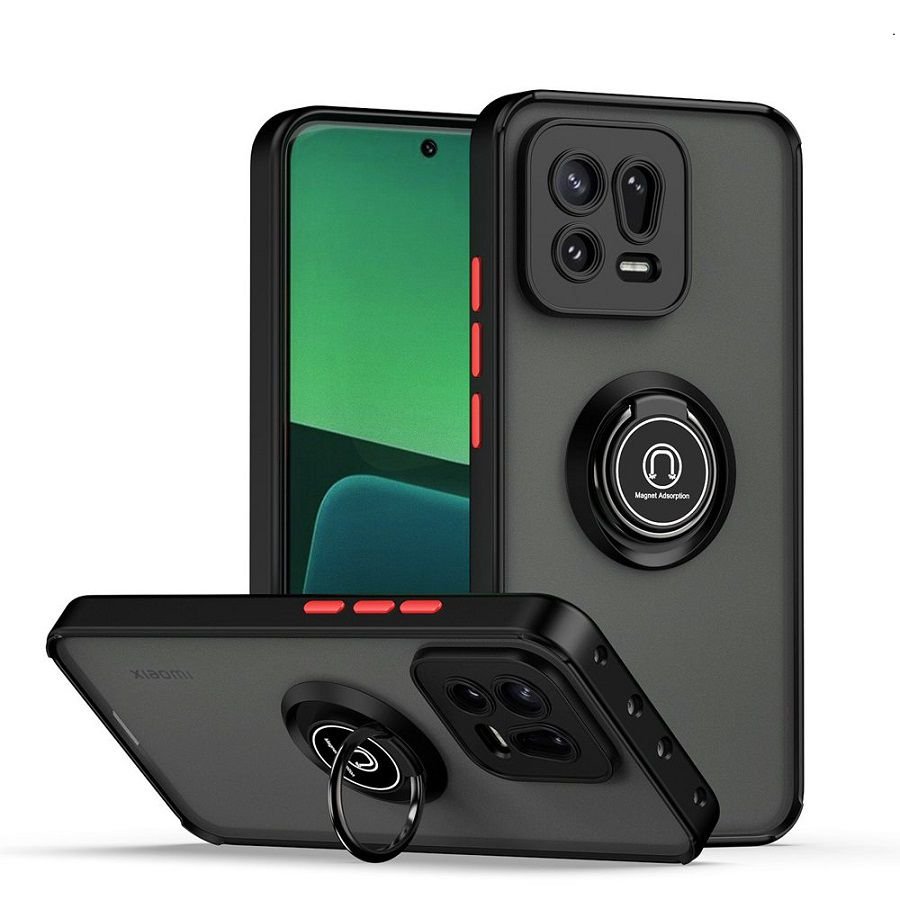 Funda Xiaomi 13 y Pro Acrilica Magnetica Negra
