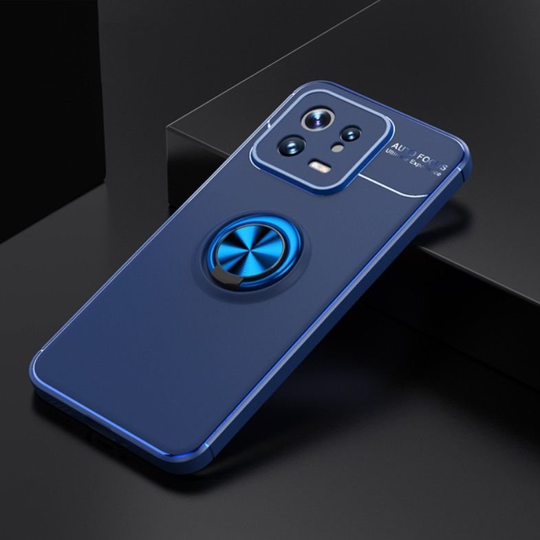 Funda Xiaomi 13 y Pro soporte imantado Magnetica azul