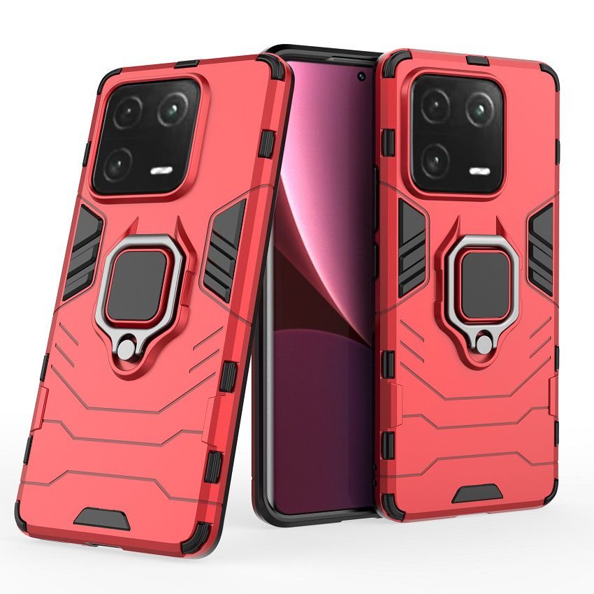 Funda Xiaomi 13 y Pro Anti Golpes Roja