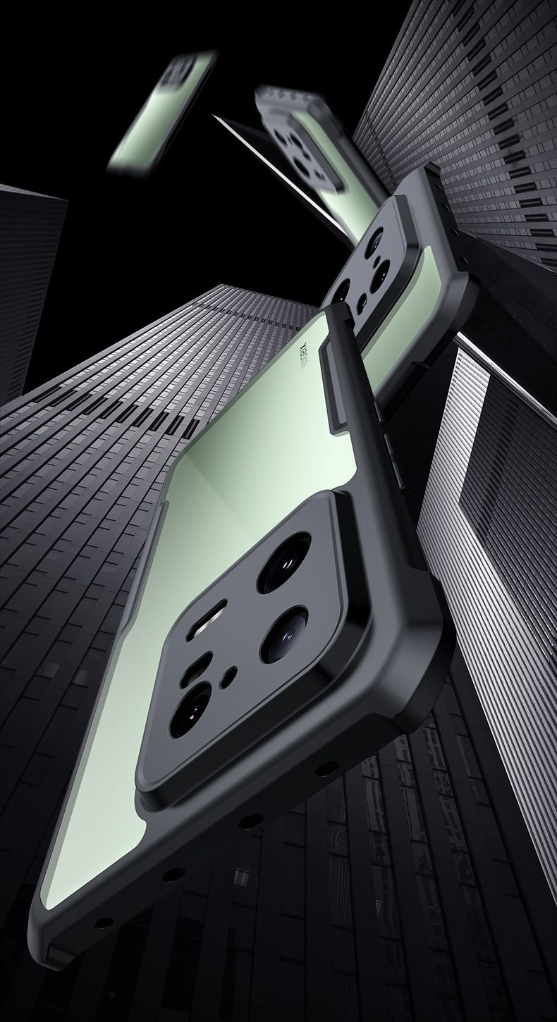 Funda Hibrida Xiaomi 13 y Pro Dual Negra design