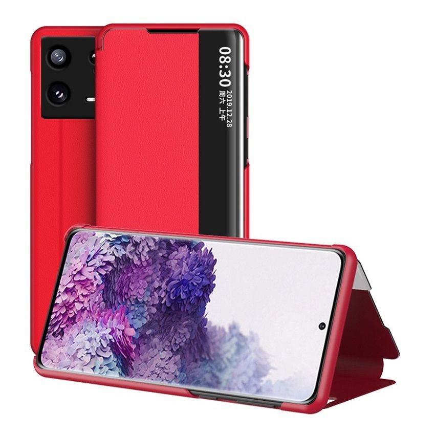Funda Xiaomi 13 y Pro Soporte ventanilla roja