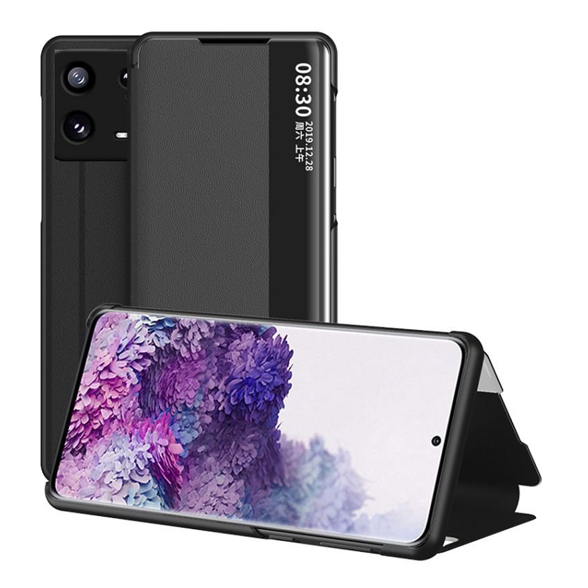 Funda Xiaomi 13 y Pro Soporte ventanilla negra